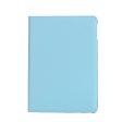 iPad (2017) litchi grain rotating PU leather case - Baby Blue on Sale