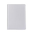 iPad (2017) litchi grain rotating PU leather case - Silver on Sale