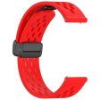 20mm silicone strap for Samsung Galaxy Watch 6   5   4 - Red Discount