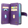 10-slot Xiaomi Poco X6   Xiaomi Redmi Note 13 Pro wallet case - Purple Discount