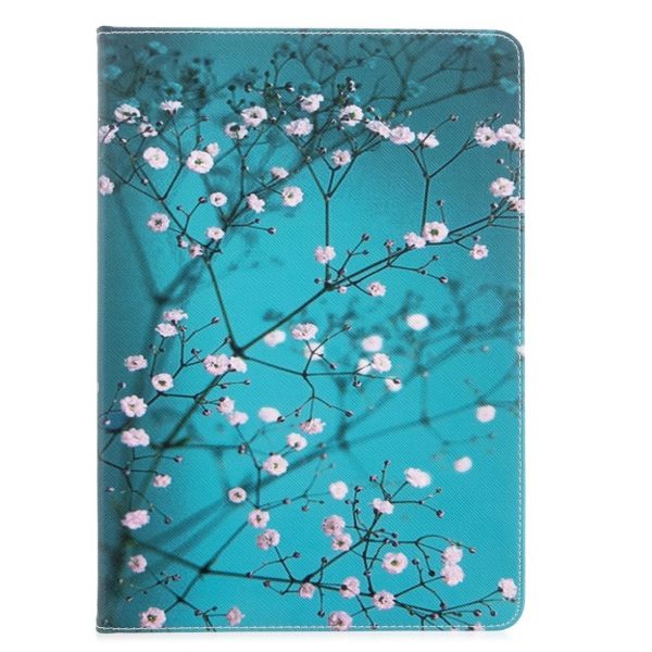 iPad 10.2 (2019) stylish pattern leather flip case - Flower Online now