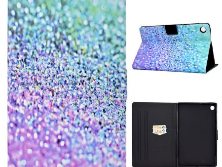 Lenovo Tab M10 FHD Plus cool pattern leather flip case - Glittery Element Fashion