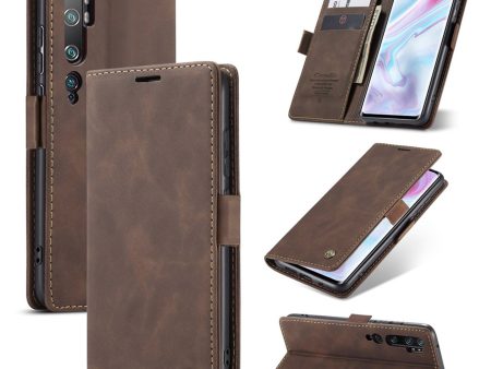 CaseMe Xiaomi Mi CC9 Pro   Mi Note 10 Pro   Note 10  Vintage Case - Dark Brown For Discount