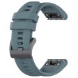 26mm silicone watch strap for Garmin watch - Midnight Green For Discount