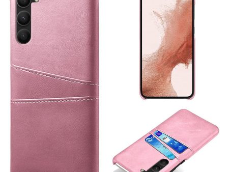 Dual Card case - Samsung Galaxy S23 Plus - Rose Gold on Sale