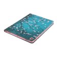 iPad 10.2 (2019) stylish pattern leather flip case - Flower Online now