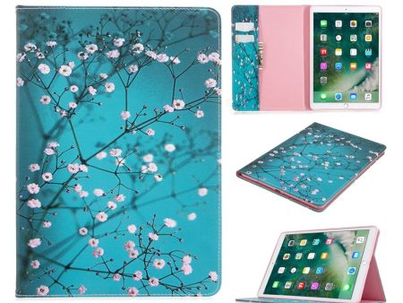 iPad 10.2 (2019) stylish pattern leather flip case - Flower Online now