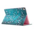 iPad 10.2 (2019) stylish pattern leather flip case - Flower Online now