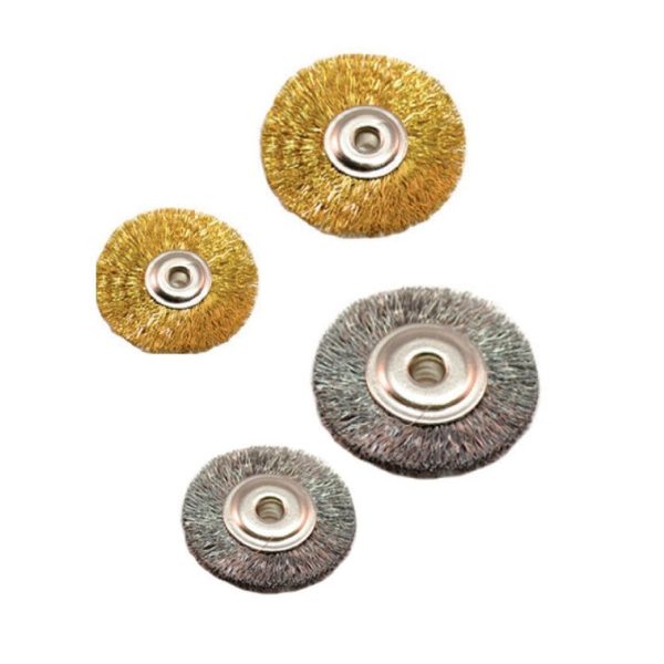 Grobet Unmounted 3 32  Arbor Hole Wire Brushes Online